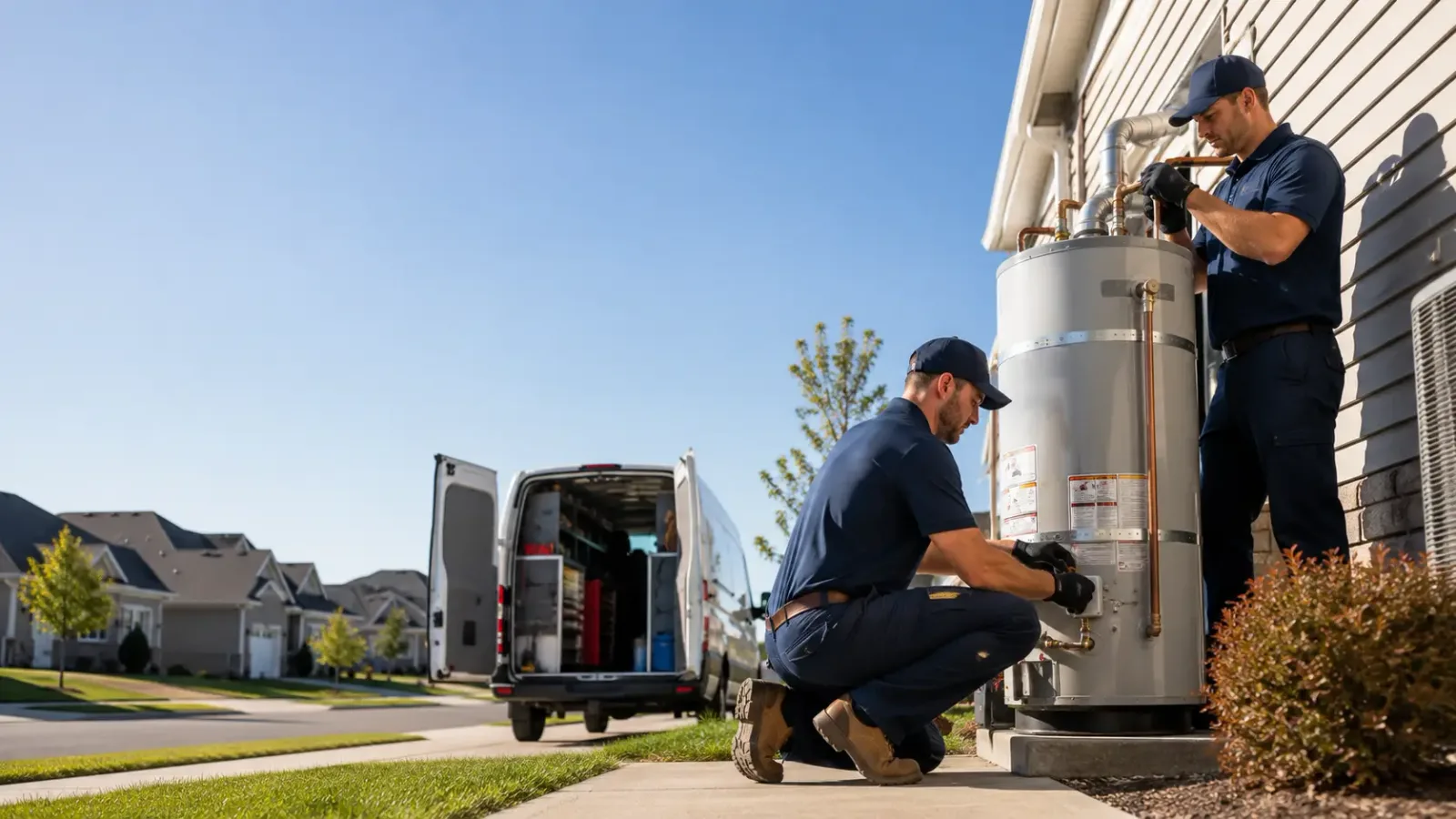 Water Heater Installation in Fairdale, ND